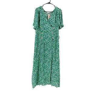 Hummingbird Women's All the Vibes Floral Dress - L
